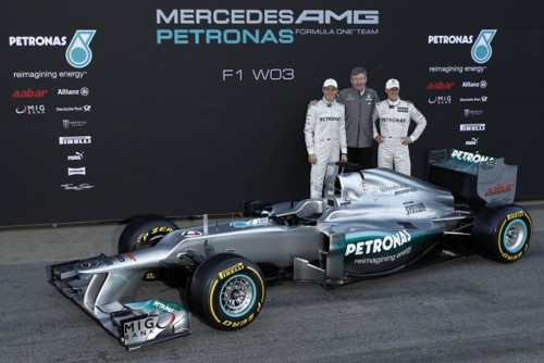F1 Mercedes W03